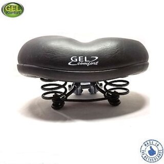Gel-Komfort unisex Fahrradsattel Fahrrad Sattel Spiralfederung - bequem