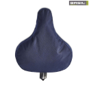 Basil Sattelbezug GO Saddle Cover - Fahrradsattel - Regenschutz Schwarz/Blau Dunkelblau