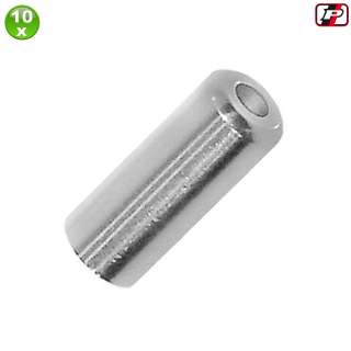 10 x Promax Abschlußhülse für Ø 4 mm