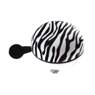 Ding Dong Fahrrad Glocke Zebra - Design Ø 80 mm Fahrradklingel