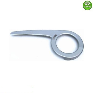 Universal Kettenschützer 42 Zähne Silber