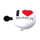 Fahrradglocke Ding Dong I Love Munich  80 mm