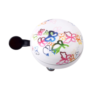 Ding Dong Fahrradglocke Schmetterlinge Fahrradlingel Glocke Ø 60 mm