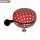 Basil Glocke BIG BELL POLKADOT red / white dots