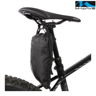 M-Wave Faltrucksack Deluxe Rucksack Fahrradtasche Textilgewebe schwarz