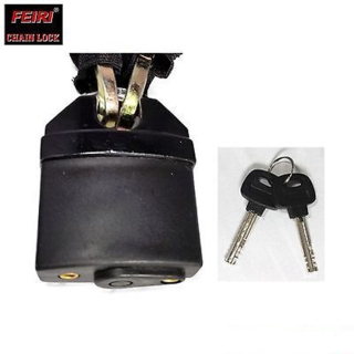Feiri Kettenschloss High Security 1200/8 mm Schwarz