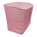 Vorderradkorb Festmontage Farbe Pink