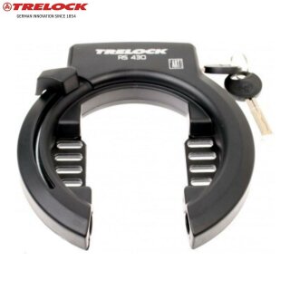 Trelock RS 430 Fahrrad Rahmenschloss + Anschlusskette ZR355 100 cm Ø 6 mm