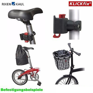 KlickFix Caddy Lenkeradapter Adapter auch fr Sattelsttze