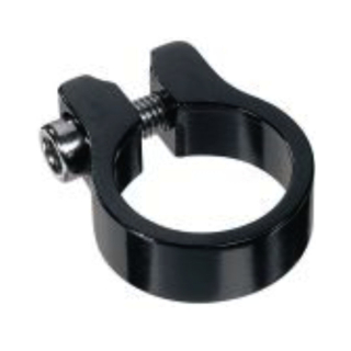 Universal ALU Sattelklemmring Sattelklemme schwarz Ø 31,8
