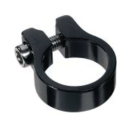 Universal ALU Sattelklemmring Sattelklemme schwarz Ø 31,8