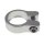 Aluminium Sattelklemmring f. Sattelstütz Ø 28,6 mm Sattelklemme silber