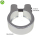 Aluminium Sattelklemmring f. Sattelstütz Ø 28,6 mm Sattelklemme silber