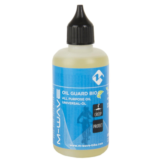 M-WAVE Oil Guard Biodegradable Spezialöl 100 ml (Grundpreis 32,50 EUR/1 L) Fahrradkettenöl Fahrradöl