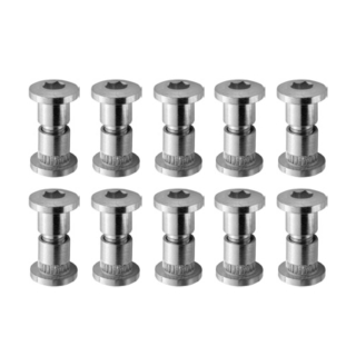 Fix-Nippel Innen-6-kt Klemmbolzen M 6 x 22 mm mit Innen-6-kt-Mutter M 6 x 13,4 mm