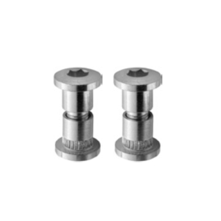 Fix-Nippel Innen-6-kt Klemmbolzen M 6 x 22 mm mit Innen-6-kt-Mutter M 6 x 13,4 mm