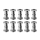 Fix-Nippel Innen-6-kt Klemmbolzen M 6 x 25 mm mit Innen-6-kt-Mutter M 6 x 16,5 mm