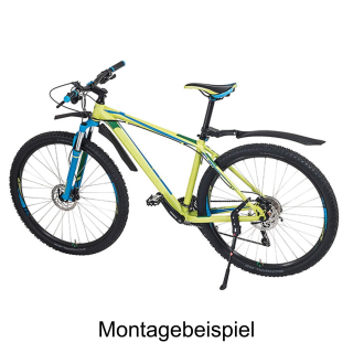 Hebie 0726E VIPER X 26-29 MTB Schutzblech Schutzblechsatz SET - Schwarz