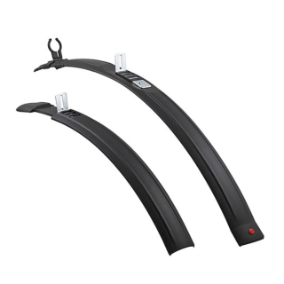 hebie 0770E NATTER 26"-29" MTB Fahrrad Schutzblech Steckblechsatz SET Schwarz