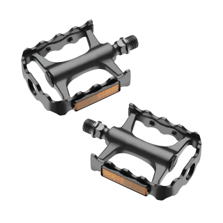 UNION SP-160 9/16 Alu Pedale Fahrrad Pedal Paar Schwarz