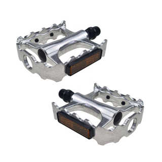 UNION SP-160 9/16 Alu Pedale Fahrrad Pedal Paar Silber