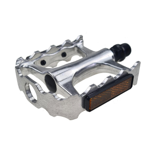 UNION SP-160 9/16 Alu Pedale Fahrrad Pedal Paar Silber