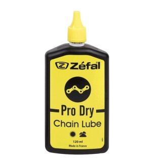 Zéfal Pro Dry Lube Kettenöl Schmiermittel Trocken - 120 ml (Grundpreis 3,47 EUR/100 ml) Fahrradkettenöl Fahrradöl
