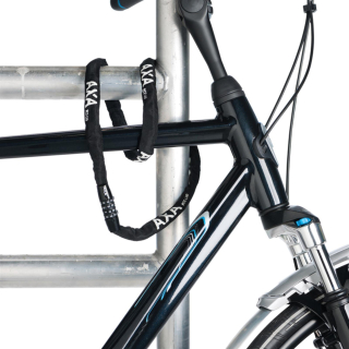 Axa Zahlenschloss Kettenschloss Rigid RCC-120 Lnge 120 cm - Durchmesser 3,5 mm Schwarz