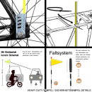 Sicherheits Set für Kinder Fahrräder oder Anhänger aller Art