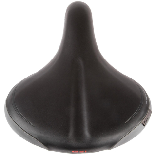 VELO Tour DS Gel Sattel Trekking Cross Country Fahrradsattel Schwarz/Grau
