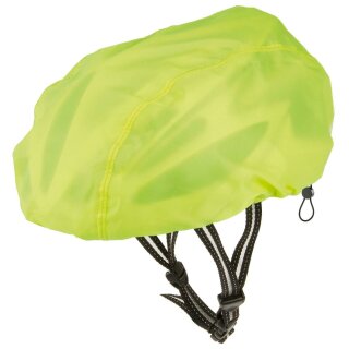 M-WAVE Helmüberzug Regenschutz Peter mit Reflexlogo Universal Größe Neongelb