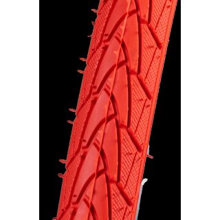 Roverstone Fahrradreifen Drahtreifen Rot 28 x 1,4  Zoll (37-622)