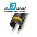 47-203 Schwalbe Black Jack Active K-Guard - Draht, TwinSkin, Black n Roll - Schwarz