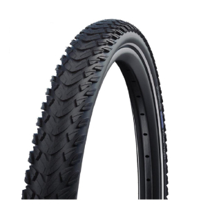 37-622 Schwalbe Marathon Plus Tour Performance SmartGuard - E25, Draht, Addix - Schwarz + Reflex