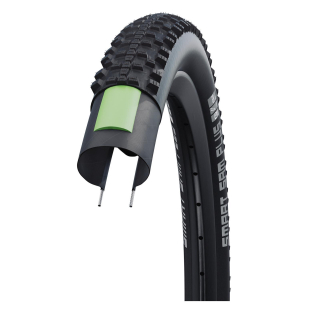 57-622 Schwalbe Smart Sam PLUS Performance DD GreenGuard - E-50, Draht, Addix, Snakeskin  - Schwarz