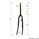 Fahrrad - Gabel 77 cm  28" Hollandrad 350 mm Schaft...