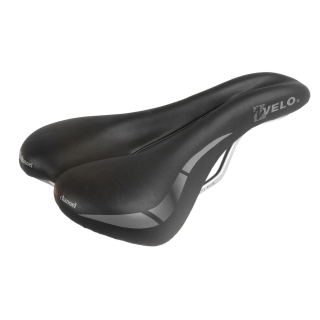 VELO Wide:Channel Touringsattel Fahrradsattel schwarz