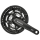 Shimano Kurbelgarnitur Trekking FC-T521 Octalink 170 mm Kurbelarmlänge 3 x 10 Hollowtech 44-32-24 Zähne