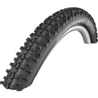 57-584 Schwalbe Smart Sam Performance - E-25, Draht, Addix - Schwarz