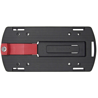 KLICKfix Zubehör Gepäckträger-Adapterplatte Adapter, Schwarz, one size