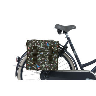 Basil Wanderlust, Doppeltasche, 35 Liter, Charcoal