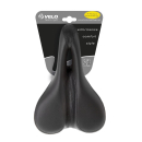 Velo Plush Basic Deep Channel F Touringsattel Schwarz