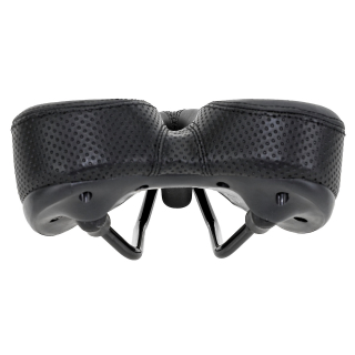 Velo Plush Basic Deep Channel M Touringsattel Schwarz