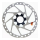 Shimano 180mm Fahrrad Bremsscheibe SM-RT64 in Silber/Schwarz