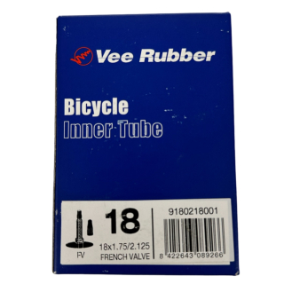 VEE Rubber Fahrradschlauch 18" mit SV Ventil (Französiches Ventil)