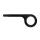Hebie Fahrrad Kettenschutz 317 Ø 180 mm 350-450 mm 38 Zähne Schwarz-Glänzend