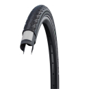 Schwalbe Delta Cruiser Plus PunctureGuard E-25 Fahrradreifen Schwarz/Reflex 37-540 (24 x 1 3/8")