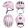 Abus Smiley 3.0 Fahrradhelm Rosa Princess Gr. S (45-50 cm)