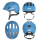 Abus Smiley 3.0 Fahrradhelm shiny Blau Gr. S (45-50 cm)