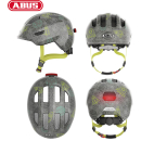 Fahrradhelm Smiley 3.0 LED - Abus, S=45-50cm, grey space